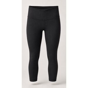 Lululemon Womens Leggings Size 4 Black High Rise Crop Yoga Pants 20 Inseam